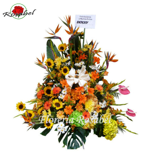 Flores para Inauguración Aniversario B5