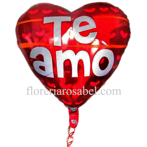 Globo con Gas Helio Te Amo
