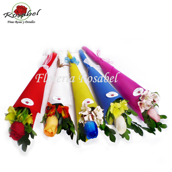 Ramitos de Rosas Individuales Mujer Cod 16