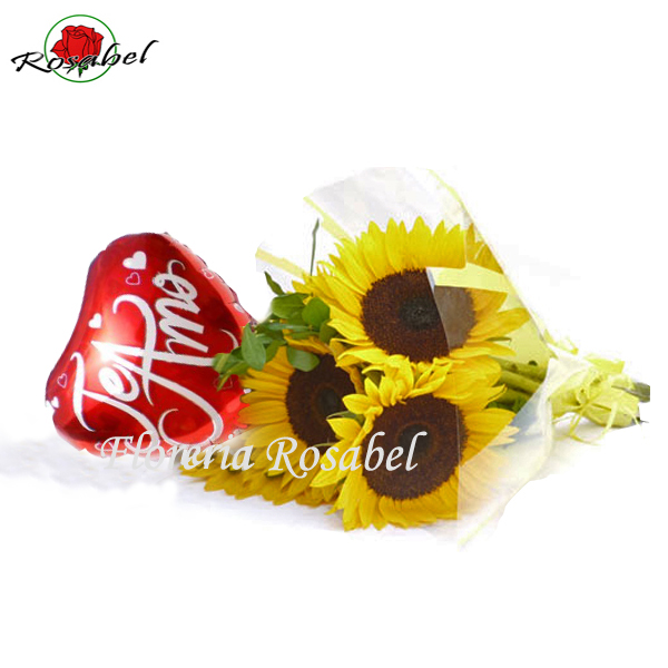 Ramo de Girasoles Te Amo